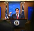 Marco Rubio, secretario de Estado de Estados Unidos, se pronunció en rueda de prensa sobre la relación con Colombia, la situación en Venezuela y la estrategia antidrogas en el Caribe. FOTO: AFP.