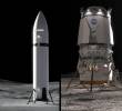En 2027, la NASA pondrá a prueba operaciones de acoplamiento en órbita entre la nave Orion y los módulos de aterrizaje lunar de SpaceX (Starship HLS) y Blue Origin (Blue Moon), con el objetivo de validar el hardware antes de intentar tocar suelo lunar. FOTO NASA