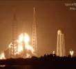 Un cohete de la empresa aeroespacial de Bezos explotó tras una “anomalía” durante una prueba en tierra en Florida, Estados Unidos. FOTO: Captura de video