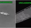Imágenes de dos de las tres embarcaciones atacadas por Estados Unidos este lunes 16 de febrero. FOTOS: Capturas de video @Southcom