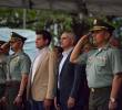 Imágenes de la ceremonia de cambio de mando en la Policía de Antioquia. FOTO: Cortesía