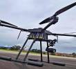 El nuevo drone fabricado por la CIAC en el país. FOTO: Cortesía