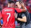 El entrenador antioqueño Alejandro Restrepo busca su segundo título de Liga en el fútbol profesional colombiano. El anterior lo ganó en 2022 con Pereira. FOTO: MANUEL SALDARRIAGA