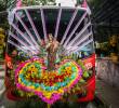 Conductores en Colombia decoran sus vehículos con la imagen de la Virgen del Carmen para rendirle homenaje cada 16 de julio. FOTO Camilo Suárez