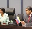 La presidenta interina de Venezuela, Delcy Rodríguez, respondió a las acusaciones de haber traicionado a Nicolás Maduro. FOTO: AFP