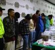 Los detenidos en los operativos judiciales. FOTO: Cortesía
