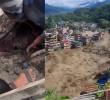El 26 de agosto, una avalancha provocada por el colapso de un glaciar arrasó zonas de Nepal y China, dejando cientos de muertos, miles de desaparecidos y graves daños. Foto: Nepal Police / captura de pantalla video