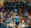 La Orquesta Iberacademy hace parte de la Academia Filarmónica Iberoamericana, un programa dedicado a la formación musical. FOTO Juan Antonio Sánchez