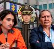 Feria, mencionado en el escándalo de las chuzadas a la niñera de Laura Sarabia, Marelbys Meza, era uno de los hombres de mayor confianza de Petro. Foto: Ilustración EL COLOMBIANO/Captura de video/Policía.