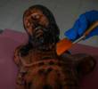 El Cristo Mutilado de Bojayá se encuentra en la iglesia San Pablo Apostol en Bellavista Nuevo. FOTO: Ministerio de las Culturas, las Artes y los Saberes
