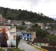Adelante, el presunto contratista implicado. Atrás, panorámica de Montebello. Foto: Fundación Julio C. Hernández e imagen tomada de redes.
