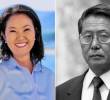 Keiko Fujimori y su padre, Alberto Fujimori. Ambos ganaron la Presidencia de Perú a la misma edad. FOTO: Tomada de Facebook - Keiko Fujimori - Colprensa