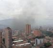 Un incendio se presentó este miércoles, 9 de julio de 2025. FOTO: Cortesía