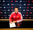 El futbolista belga Youti Tielemans fue una de las figuras de la Selección de su país. Foto: tomada del x de Manchester United