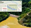 EPM planea culminar en septiembre la poda de la zona inundable y aprovechar la temporada de lluvias para llevar el embalse de Hidroituango a la cota 420 en noviembre. FOTO CORTESÍA EPM
