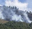 Imagen de referencia de un incendio en el Cerro Quitasol de Bello. FOTO EL COLOMBIANO.