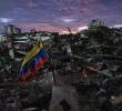 Un nuevo temblor se presentó en la madrugada del martes, 18 de agosto y tuvo como epicentro la Guaira, zona devastada por el doble terremoto en junio. Foto: Diko Betancourt- Getty Images