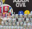 Cae cargamento con 200.000 cromos piratas del álbum del Mundial 2026. Foto: Polícia Civil RJ