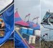 El Circo Hermanos Gasca casi se cae debido a una fuerte tormenta en el departamento del Huila. FOTOS: Capturas de video