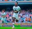 El lateral izquierdo Álvaro Angulo, de 28 años, se ha destacado en los últimos partidos disputados por Pumas de México en el torneo nacional de ese país . FOTO: TOMADA DEL X DE @Pumas