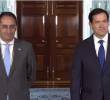 El vicepresidente electo se reunió con el secretario de Estado en Washington. Foto: Redes sociales @jrestrp