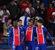 El futbolista español Ferran Torres (en el centro de la foto), es uno de los goleadores de la Liga de Campeones que recién empieza. Foto: AFP