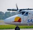 Los nuevos aviones DHC-6-300G Twin Otter de SATENA despegaron desde Calgary, Canadá, y reforzarán la conectividad aérea en regiones apartadas de Colombia. FOTO cortesía Satena