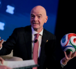 Gianni Infantino, presidente de la FIFA, defendió la organización del Mundial a los países sedes. FOTO GETTY