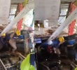 Mineros rescatados en Segovia (Antioquia). FOTO: CAPTURA DE VIDEO