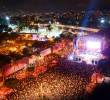 La Feria de las Flores siempre se comienza con el Tablado Inaugural Pilsen para la noche este 1 de agosto en la Avenida Centenario a las afuera del estadio Atanasio Girardot. FOTO: ARCHIVO EL COLOMBIANO