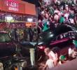 El conductor, al parecer en un ataque de nervios, embistió a 17 personas aproximadamente. Foto: Captura de video @lopezdoriga y @CorresponsalsMX