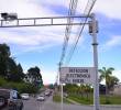 Una de las cámaras de fotodetección que ya operan en el municipio de Rionegro. FOTO: Cortesía