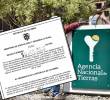 El Decreto 0765 del 15 de julio de 2026 ha recibido críticas por su supuesto riesgo a la propiedad privada y a los predios destinados para la reparación de víctimas. Foto: Colprensa y captura documento.