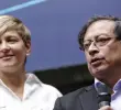 La exprimera dama Verónica Alcocer y el expresidente Gustavo Petro, quien fue su esposo y padre de sus dos hijas. FOTO COLPRENSA