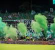 La mayor parte de la hinchada de Atlético Nacional siempre le exige ganar al equipo, más allá de lo que pase con otros rivales. FOTO CAMILO SUÁREZ