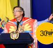 La Fundación para la Libertad de Prensa (FLIP) presentó un balance sobre las agresiones a los periodistas presentadas durante la administración de Gustavo Petro. Fotos: Colprensa y FLIP