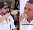 Mirando a los ojos al alcalde de Sincelejo, el presidente Abelardo de la Espriella le dijo directamente sus reparos. FOTOS: Capturas de video