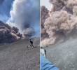 Impactantes imágenes del volcán Etna, el más alto de Europa, entrando en erupción: así huyeron turistas