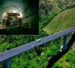 La conexión del Toyo comprende un túnel de 9,74 kilómetros y una vía nueva entre Santa Fe de Antioquia y Giraldo. FOTOS CAMILO SUÁREZ ECHEVERRI