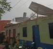 Así quedaron las casas en el sector Pan Gordo de Sopetrán. FOTO: Cortesía Denuncias Antioquia
