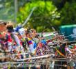 Las grandes promesas del tiro con arco del continente disparan esta semana en Medellín. FOTO CAMILO SUÁREZ