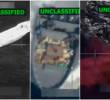 Imagenes de las dos embarcaciones interceptadas y atacadas por EE. UU. en el Pacífico. FOTOS: Capturas de video X @SecWar