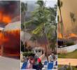 Incendio en hotel de República Dominicana dejó a una turista muerta. FOTOS: Capturas de video - @sandroreels1 - @AlertaNews24 - @Altosnoticiasp1