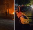 Se presentó un atentado con carro bomba en Los Patios, Norte de Santander. FOTOS: Captruras de video