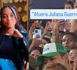 Las imágenes difundidas en redes sociales muestran que la presencia de Guerrero en el evento no tuvo buena acogida entre los asistentes. Foto: Captura de video