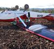 Accidente de avión en en Gachancipá, Cundinamarca. FOTO: Tomada de X - Bomberos de Cundinamarca