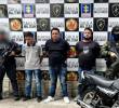 Los tres hombres fueron detenidos en un establecimiento de San Javier a donde fueron citados. FOTO: Cortesía Fiscalía