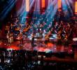 Así se vio Filarmed con la banda No te va gustar en Medellín en su concierto sinfónico en febrero de este año en el Teatro Metropolitano. FOTO Cortesía