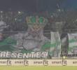 El recibimiento de Nacional por parte de sus hinchas fue espectacular. FOTO JAIME PÉREZ