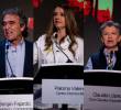 Claudia López fue senadora y alcaldesa de Bogotá; Sergio Fajardo, alcalde de Medellín y gobernador de Antioquia y Paloma Valencia es senadora del Centro Democrático. FOTO: Julio Herrera.